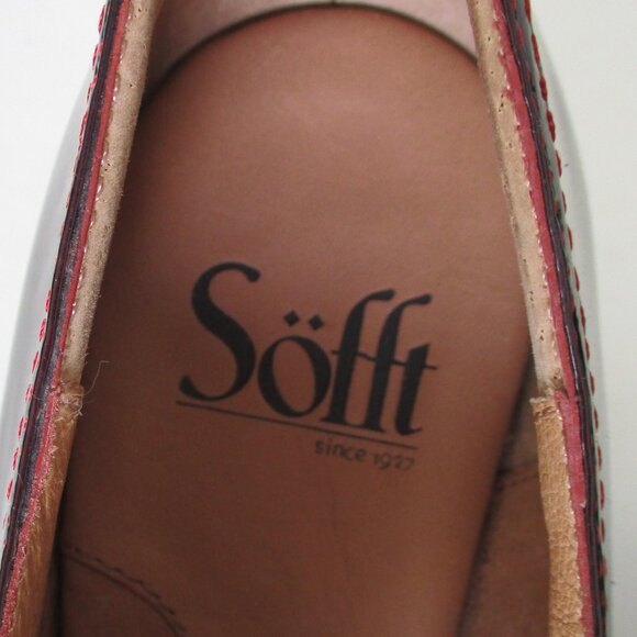 Sofft Womens Wine Patent Leather Mary Jane Pump w/3.5" Heel NWOB - Size 7.5N - Picture 4 of 8